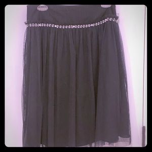 Black Tulle Skirt